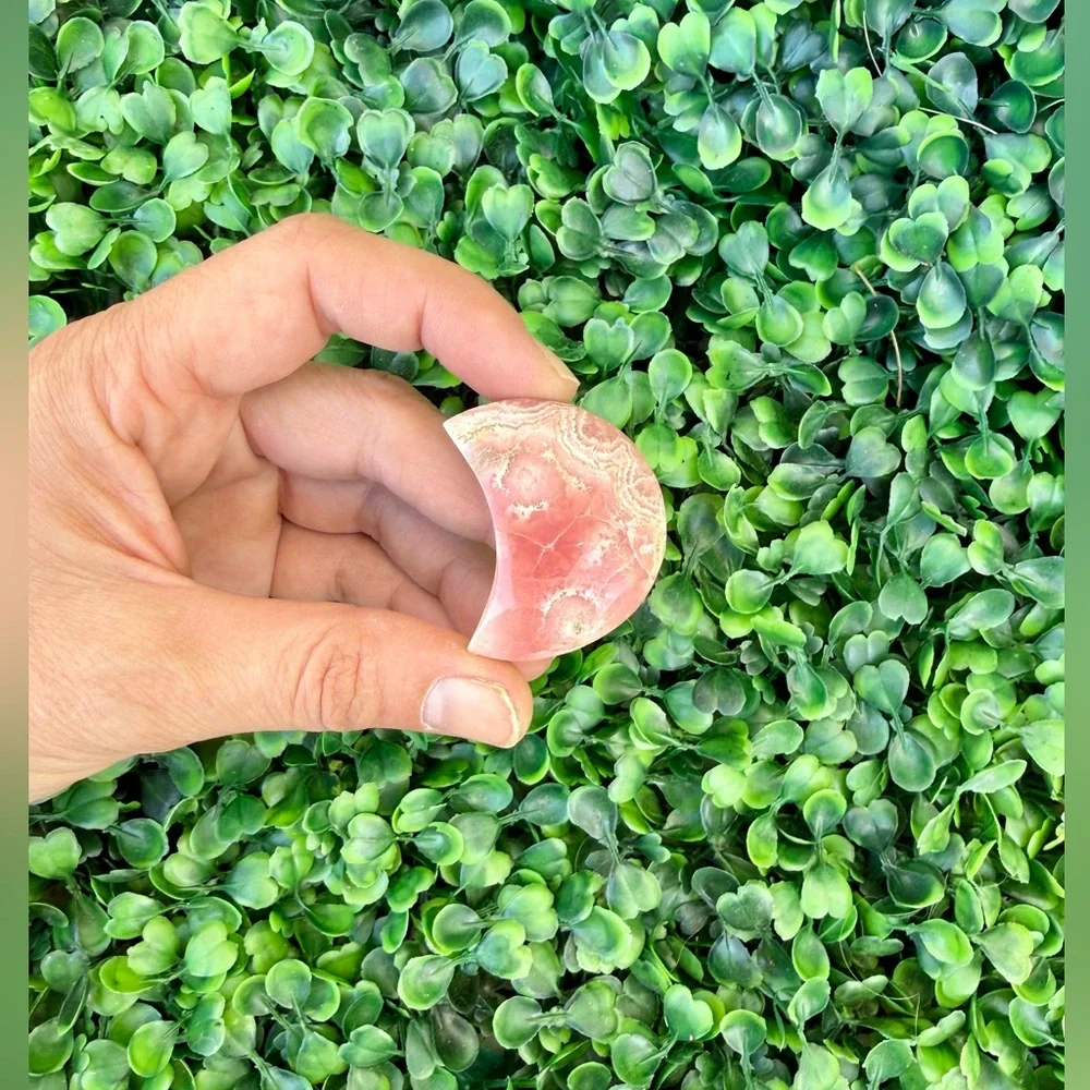 Rhodochrosite crescent moon
